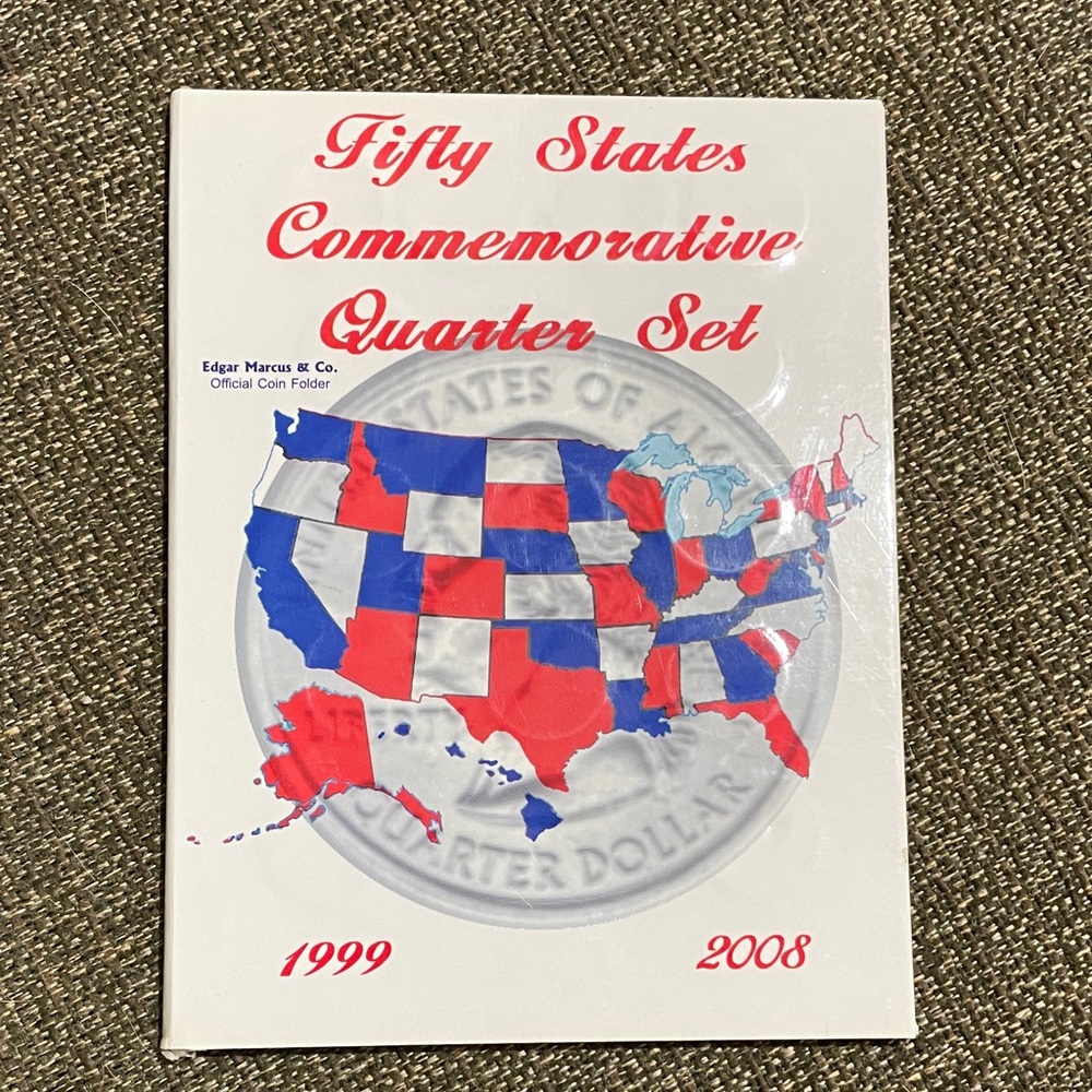 Fifty States Commemorative Quarters 1999-2008 Complete Set